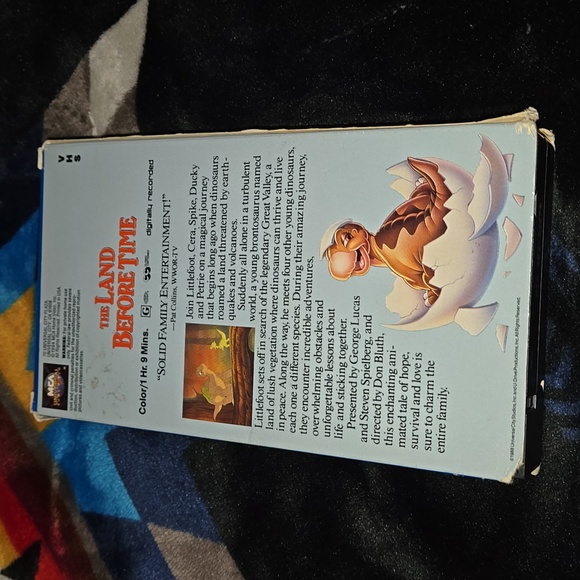 The Land Before Time VHS Vintage 1991 Dinosaurs - Picture 2 of 6